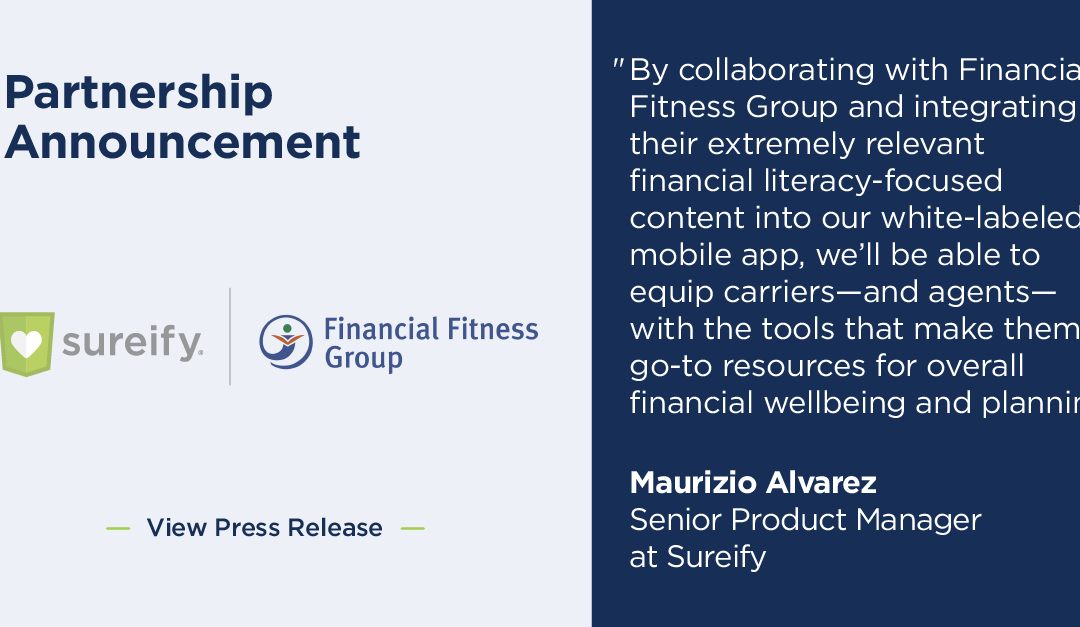 Financial Fitness Group and Sureify Team Up