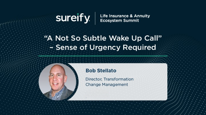 “A Not So Subtle Wake Up Call” – Sense of Urgency Required