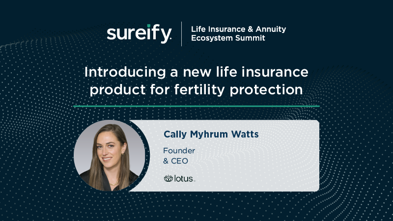 Introducing a new life insurance product for fertility protection | Sureify Innovation Awards Finalist