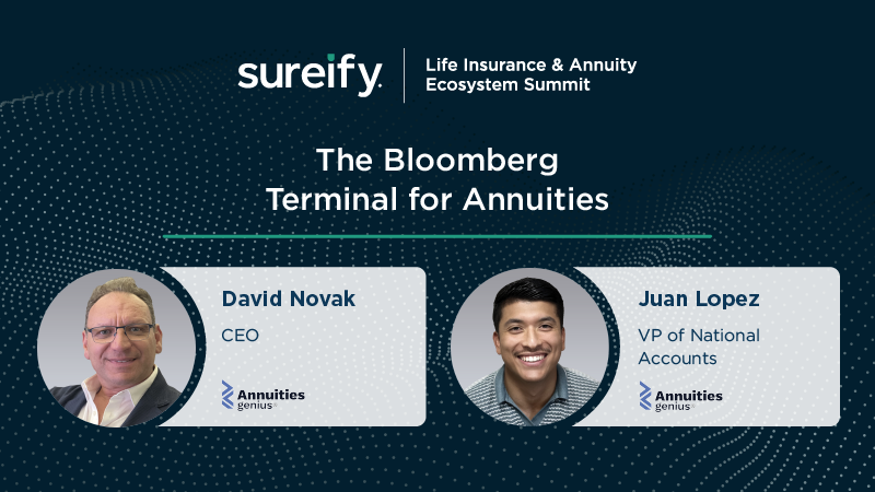 The Bloomberg Terminal for Annuities | Sureify Innovation Awards Finalist