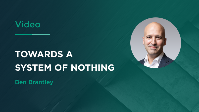 Towards a System of Nothing