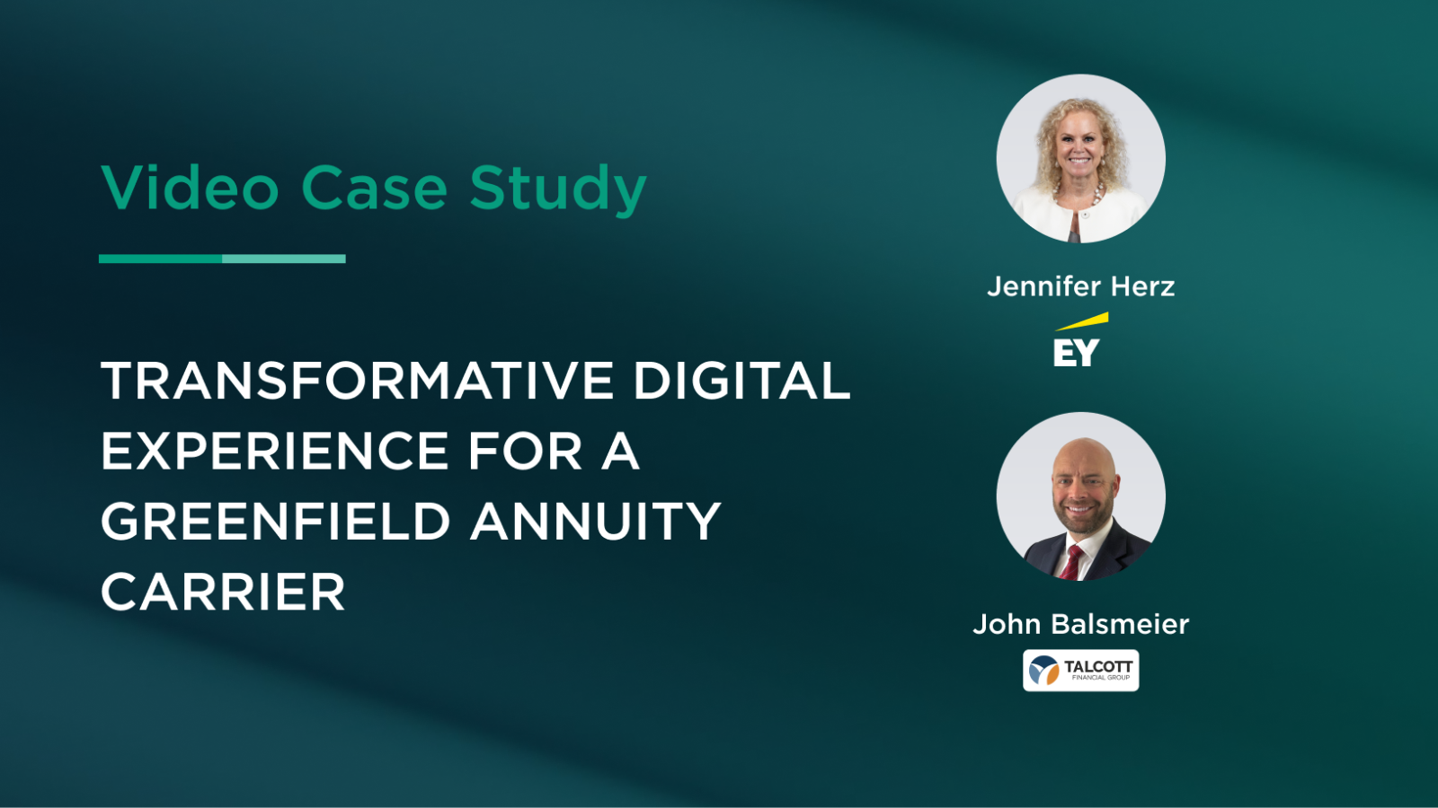 Transformative Digital Experience For A Greenfield Annuity Carrier