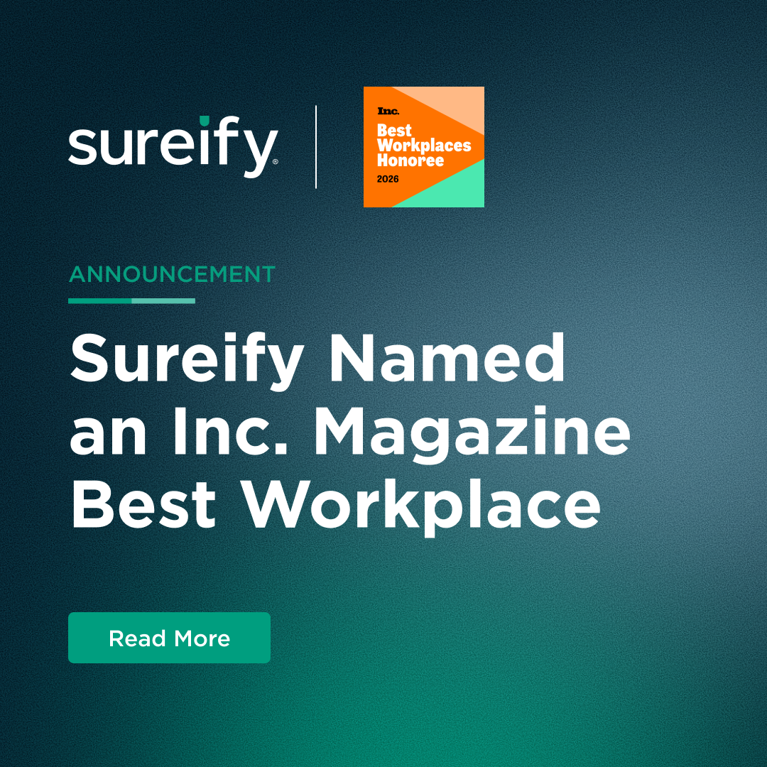 Sureify Named an Inc. Magazine Best Workplace